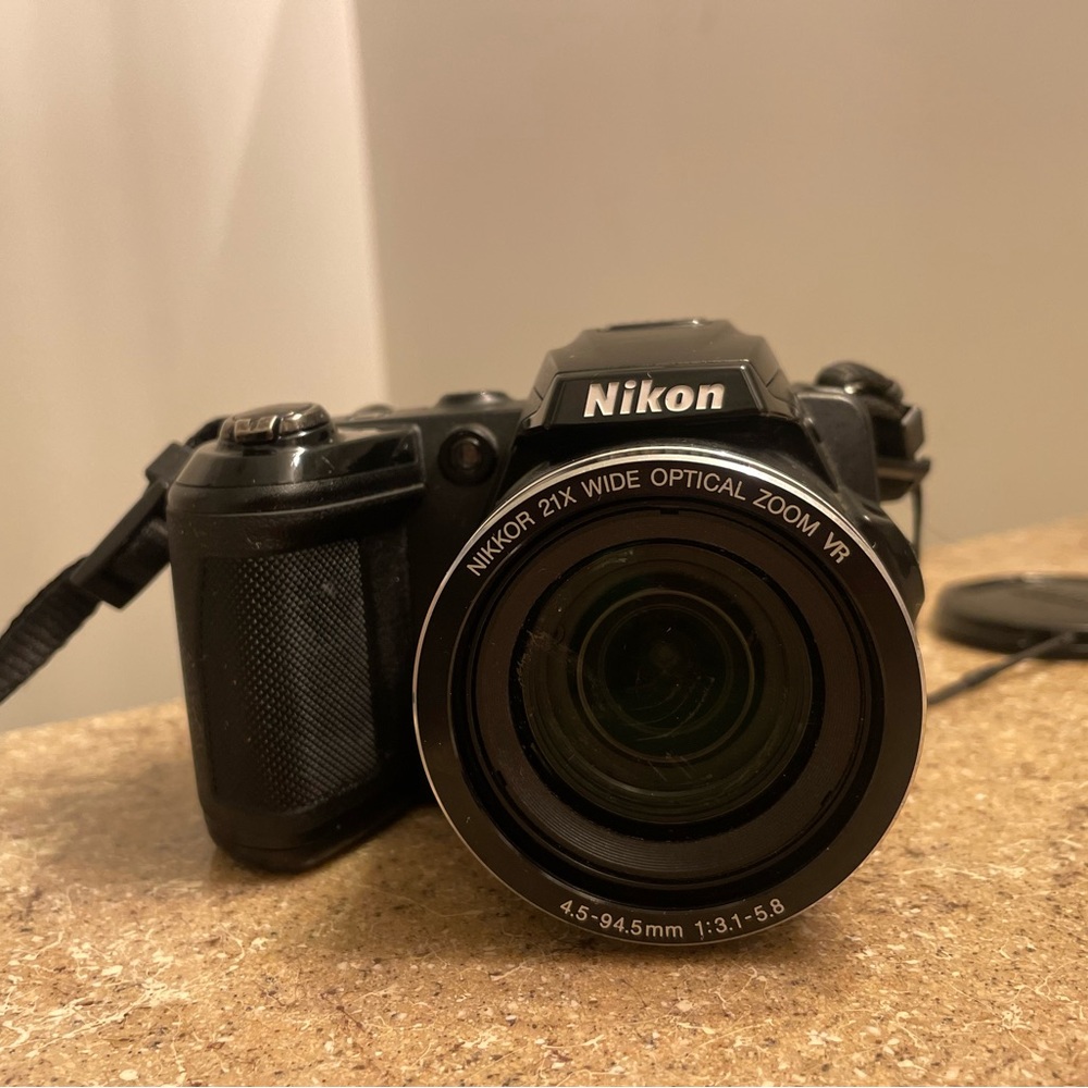 Nikon COOLPIX L120 Camera and Case